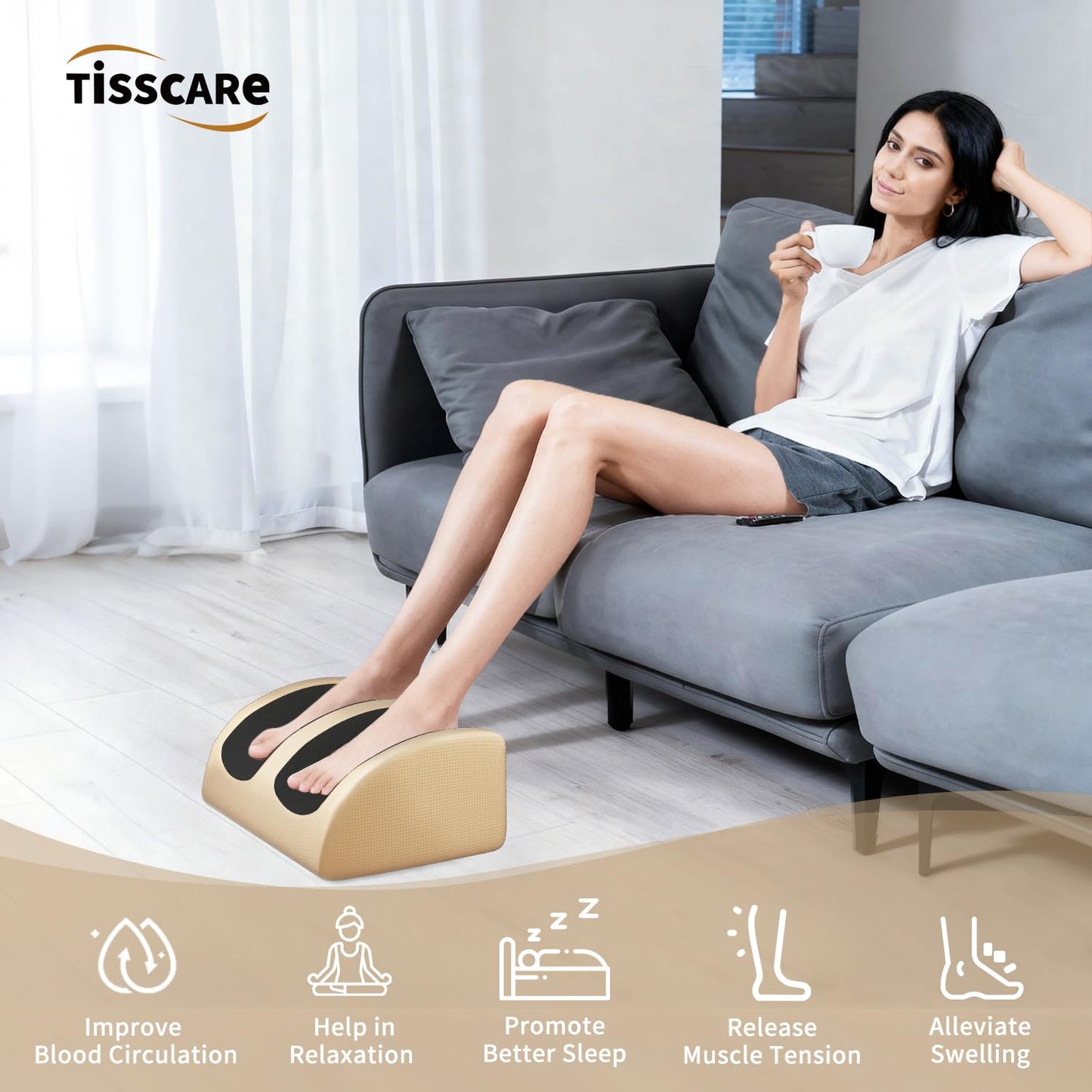 TISSCARE Electric Foot Massager
