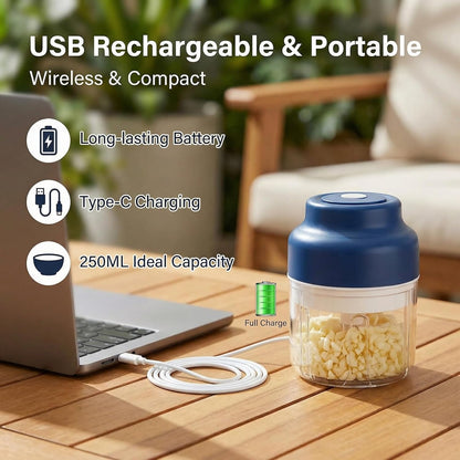 Rechargeable Mini Electric Chopper