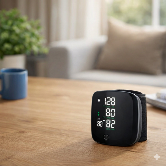 Touchscreen Dual-User Wrist BP Monitor
