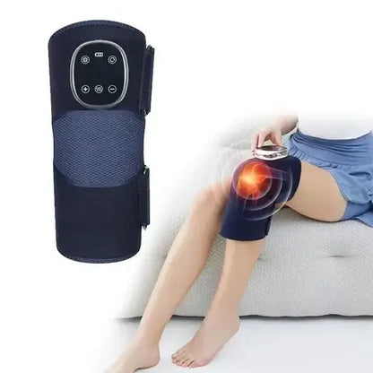 GI Fever Wireless Knee Massager with Heat & Vibration – Rechargeable Pain Relief Therapy