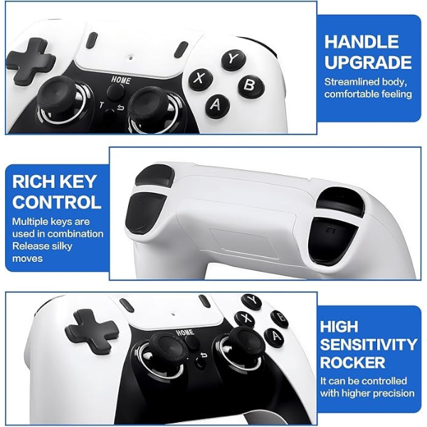 2024 Newest Retro Game Stick – 20,000+ Classic Video Games, 64GB Plug & Play Console with 52 Emulators, Dual 2.4GHz Wireless Controllers, 4K HDMI Output for TV