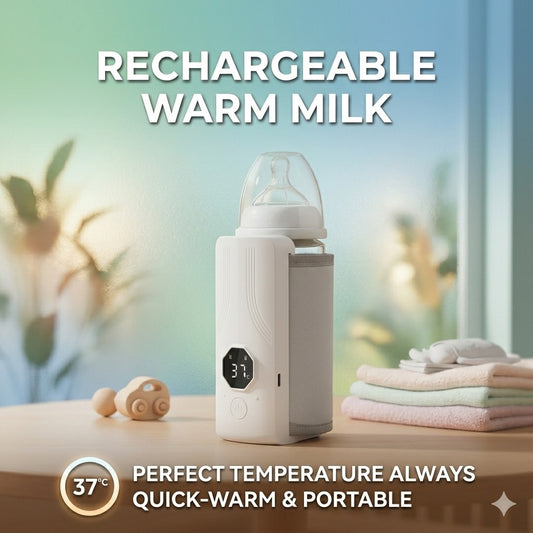 Portable milk bottler warmer