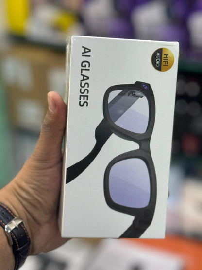AI Smart Glasses with 4K Camera & Bluetooth 5.3 – Hands-Free POV Recording & HiFi Audio