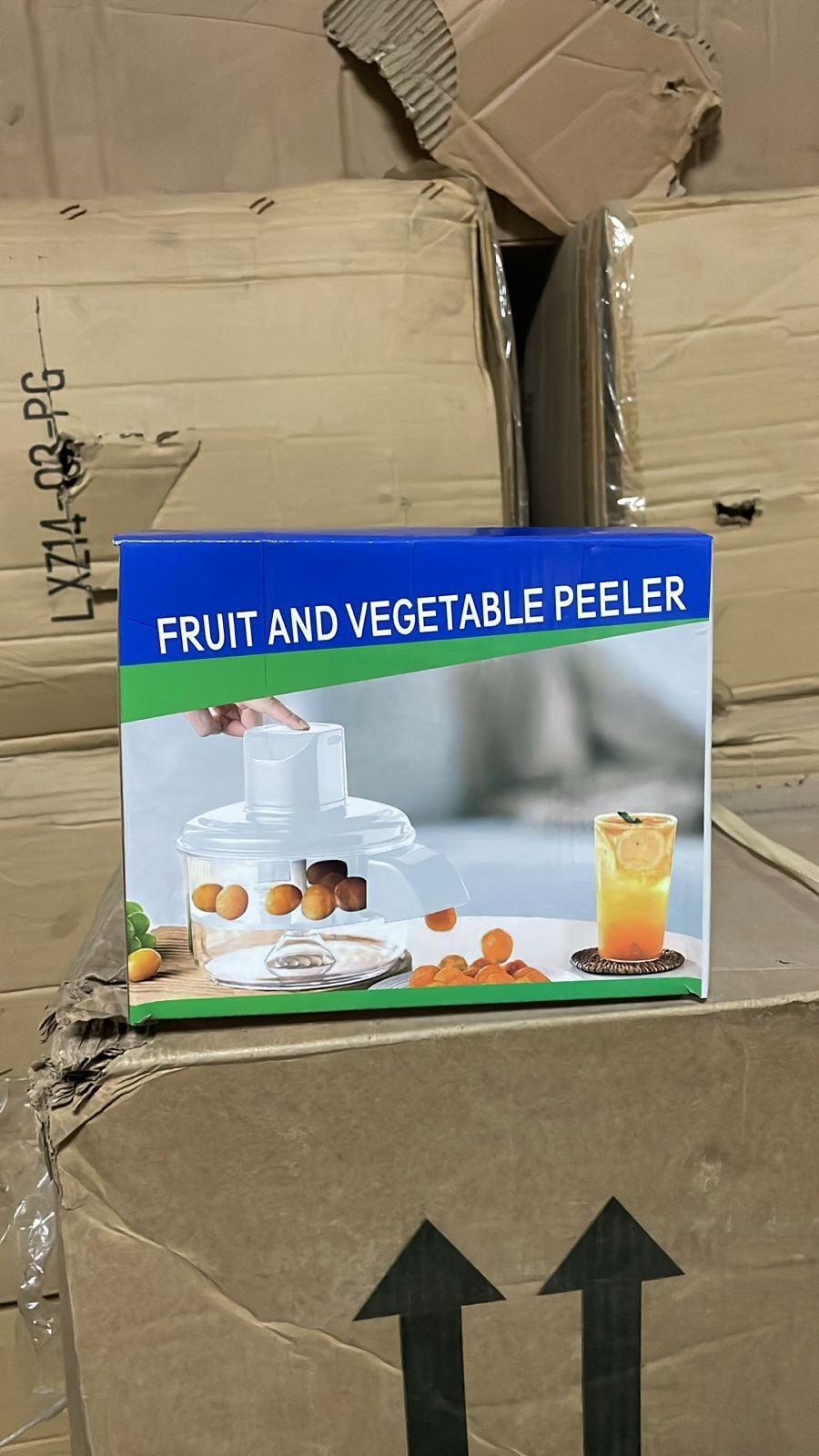 Electric Fruit & Vegetable Peeler Machine | Rechargeable, Automatic Peeling & Chopping