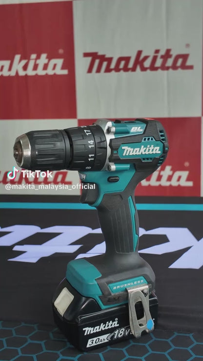 18V Brushless Cordless Drill Set, 2-Speed