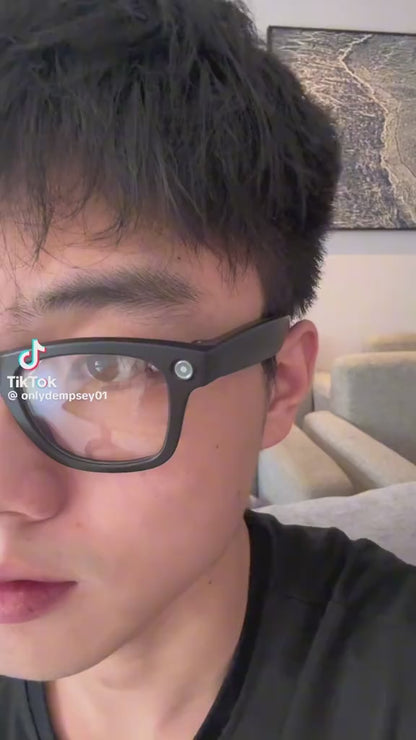 AI Smart Glasses with 4K Camera & Bluetooth 5.3 – Hands-Free POV Recording & HiFi Audio