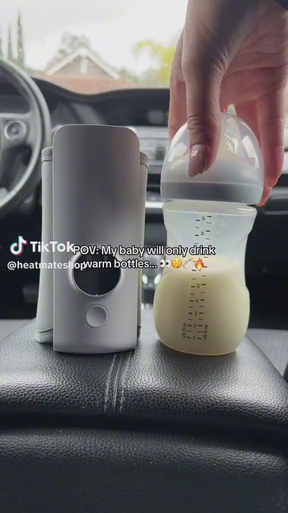 Portable milk bottler warmer