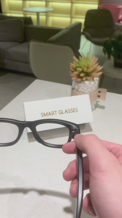 AI Smart Glasses with 4K Camera & Bluetooth 5.3 – Hands-Free POV Recording & HiFi Audio