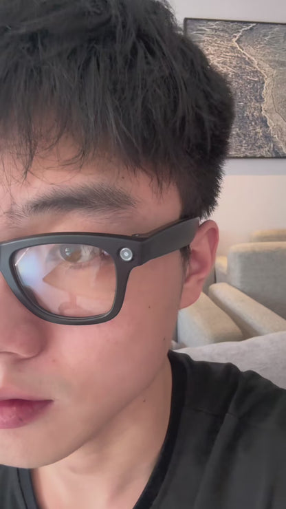 AI Smart Glasses with 4K Camera & Bluetooth 5.3 – Hands-Free POV Recording & HiFi Audio