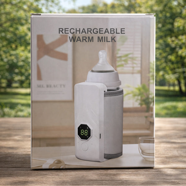 Portable milk bottler warmer