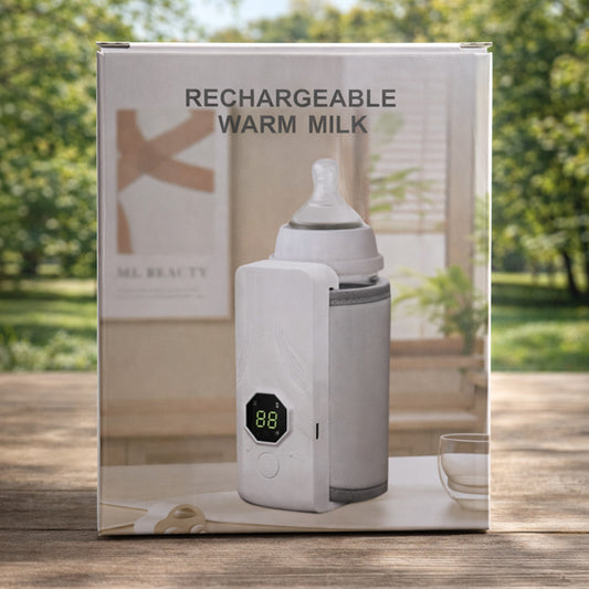 Portable milk bottler warmer